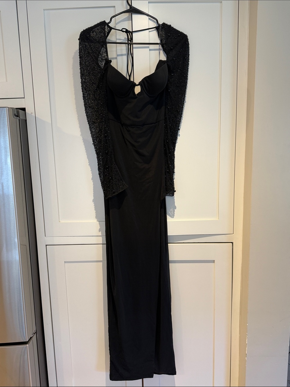 Black long Evening Maxi Dress